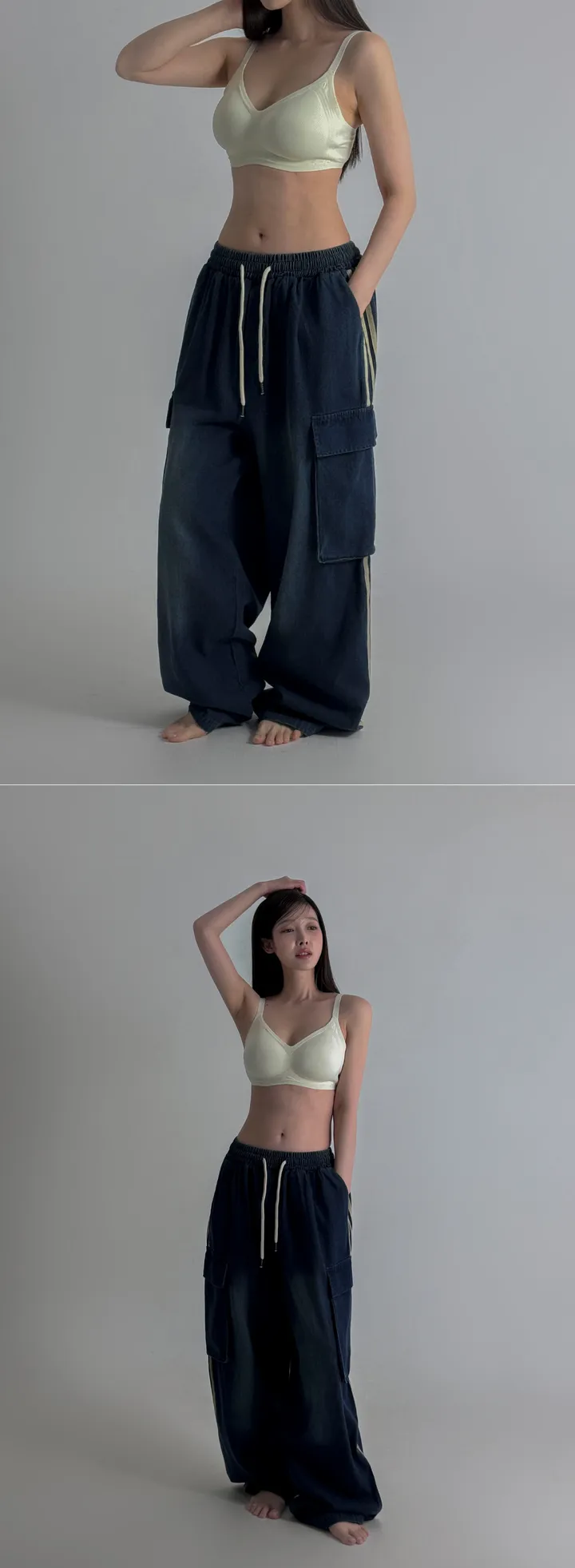 [M ~ 3XL] 5colors 매쉬 와이드 브라 빅사이즈브라 큰컵브라 상세 이미지 15