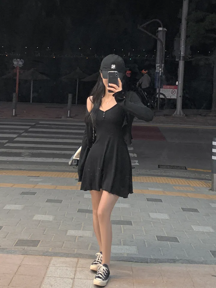 드레스 모델 착용 이미지-S1L22