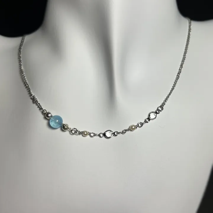 [주문수 1위!] bluebeads pearl necklace 상세 이미지 5