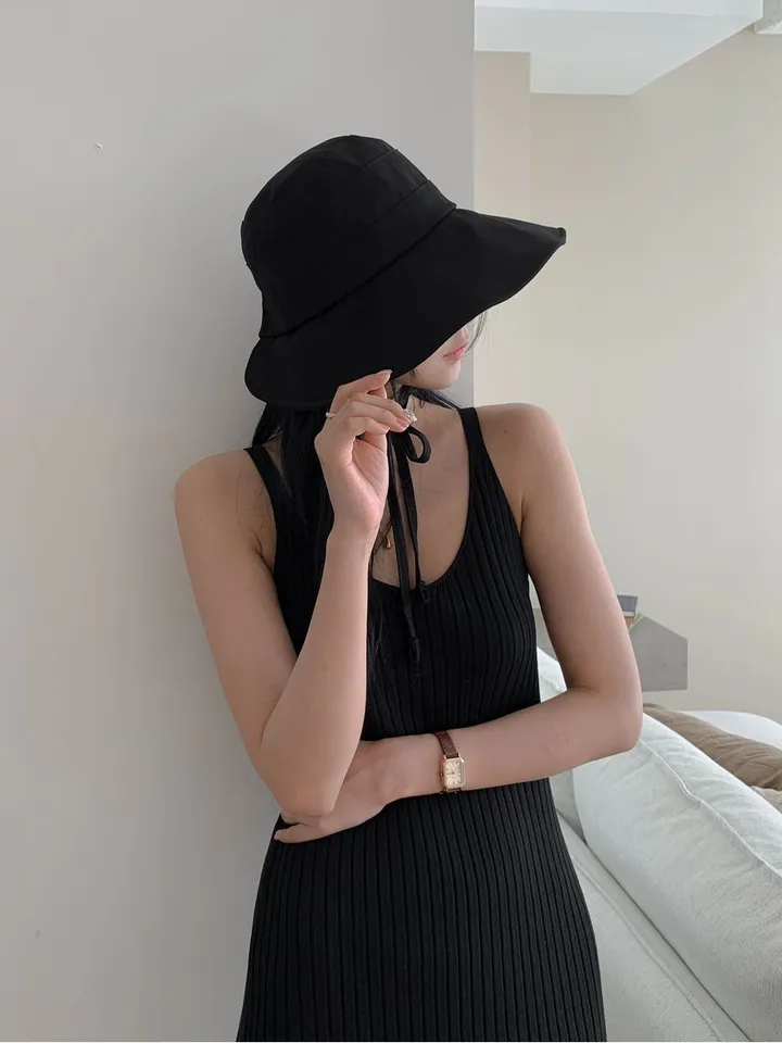 [당일✨여름모자] 델리 린넨  끈 버킷햇 3color 상세 이미지 28