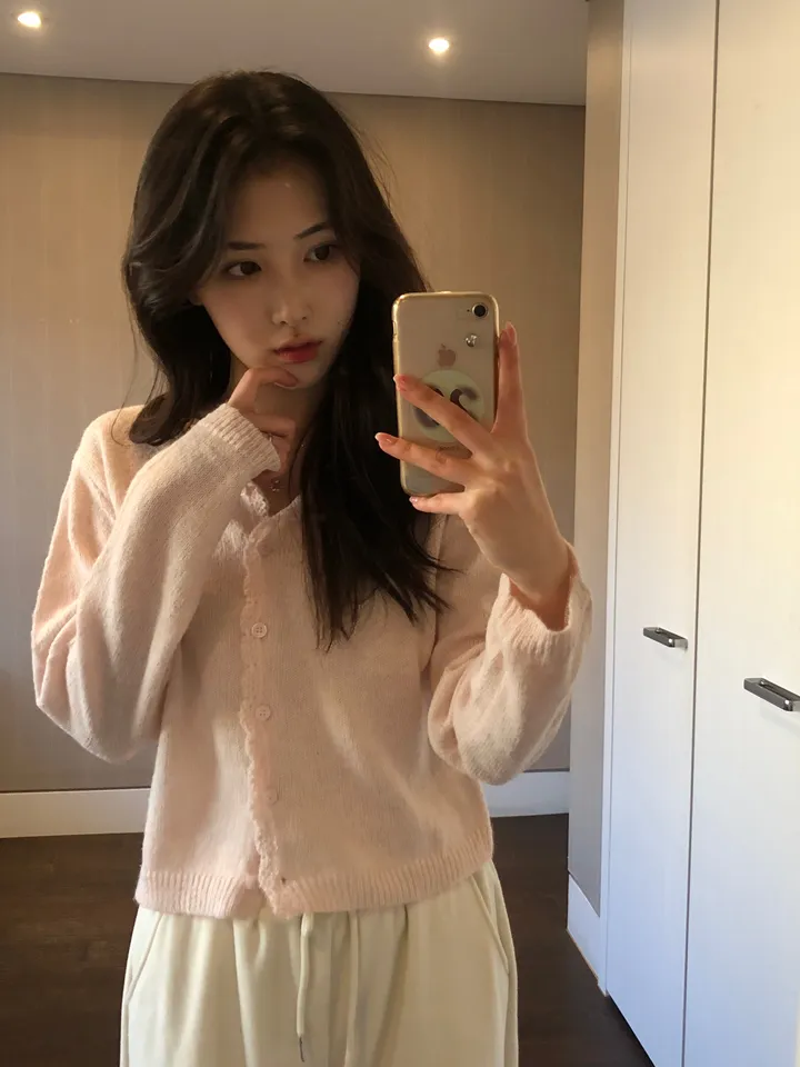 [봄신상/여리핏] 모헤어 러블리 프릴 파스텔 울 가디건 -4colo 상세 이미지 26