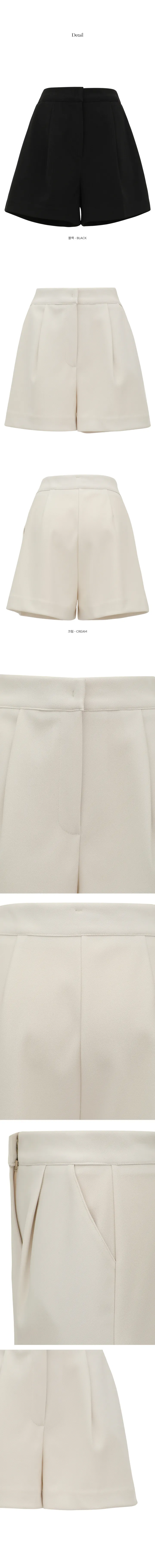 [여름🌿][1만장돌파/XS-XL/반품률ZERO🖤][자체제작] 라이프 쫀득 원핀턱 하프 슬랙스 상세 이미지 71