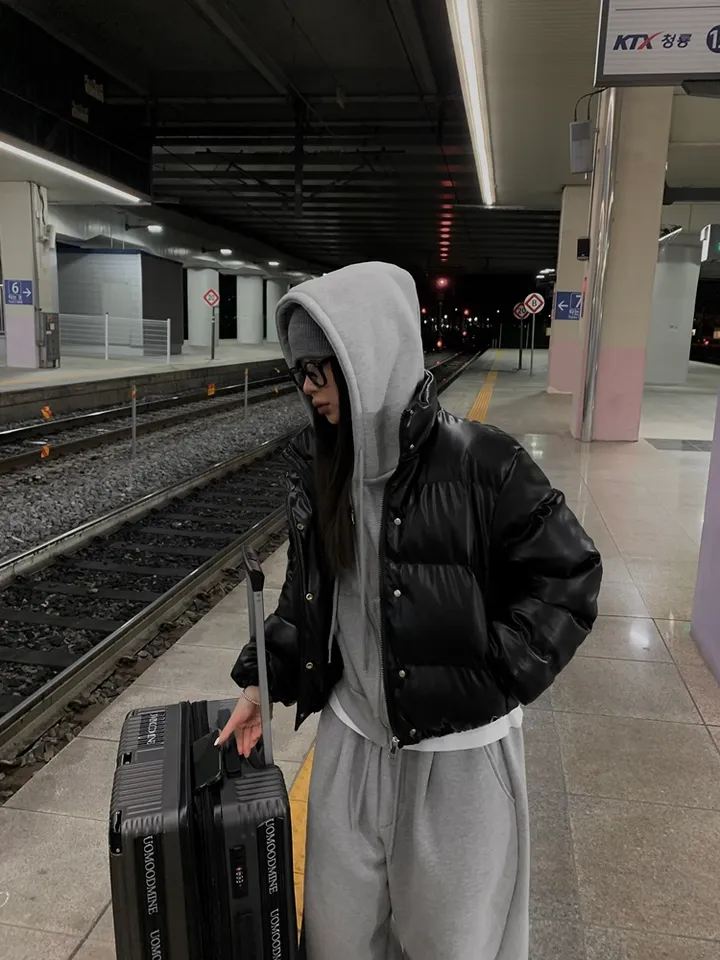 🚀부분당일발송/기모선택🚀 자체제작 UmD 후드 집업 / 투웨이 무지 기모 반크롭 오버핏 크롭 후드티 후드집업 크롭후드 크롭후드집업 기모후드집업 기모후드 y2k 유니크 빈티지 상세 이미지 19