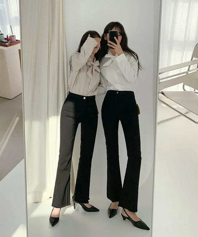 [S~2XL/기장선택]수선놉39 셀프수선부츠컷팬츠