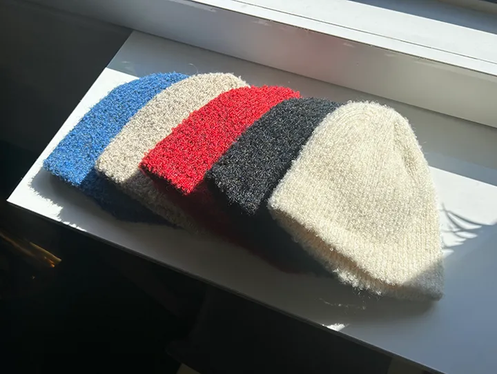 [묶음세일]블루베리 부클 데일리 일자핏 툼 비니 5color 상세 이미지 43