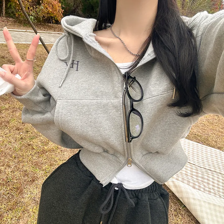[3단기모ver/허리잘록핏/고퀄][MADE] 기모 델론 아방핏 투웨이 후드집업 기모후드집업 기모후드 상세 이미지 42