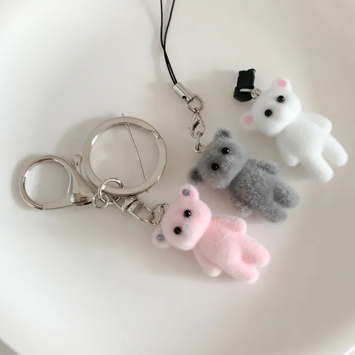 [🐻🐰🐱] 귀여운 아기 토끼 곰돌이 곰 고양이 키링 상세 이미지 6