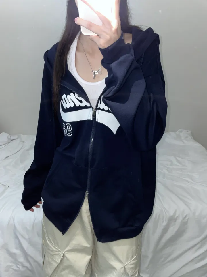 [unisex/쭈리] 디나 데일리 투웨이 오버핏 후드집업 (4color) 상세 이미지 12