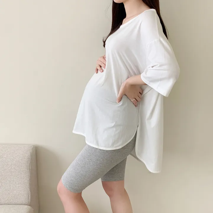 국내제작 5부 임산부레깅스 면 40수 상세 이미지 37