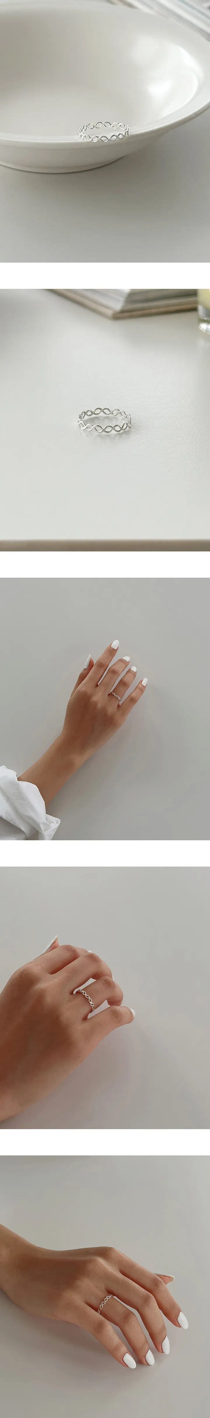 실버 925 베이직 기본 실반지 레이어드 포인트링 상세 이미지 40