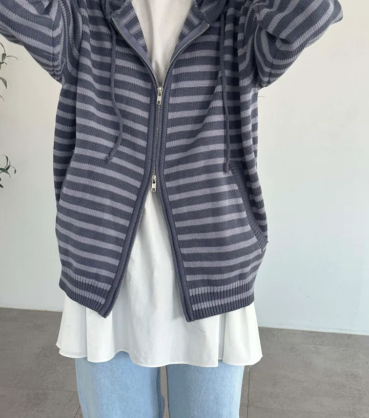 afb ボーダーパーカー AFB パーカー 「AFB / エーエフビー」BORDER HOODIE メンズ