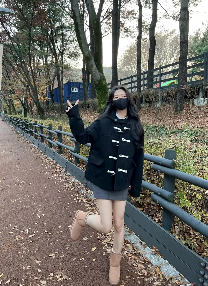 당일출고![마지막수량/누빔안감!] 떡볶이 숏 코트 자켓 상세 이미지 10
