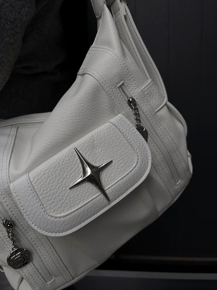 bling two-way white bag 상세 이미지 6