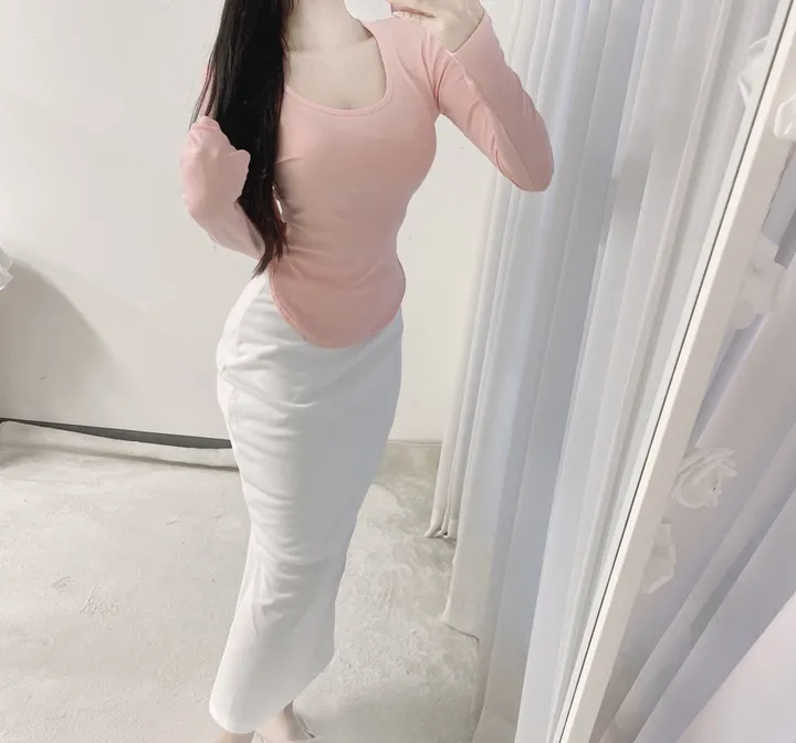 반팔긴팔o자체제작❤️요기가원조❤️숏/롱ver*유어로즈 몸매보정ts 상세 이미지 36
