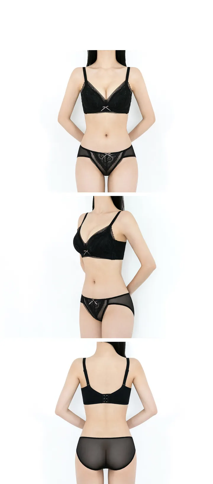 노와이어 볼륨핏💛플러팅 뽕브라+팬티SET 상세 이미지 16