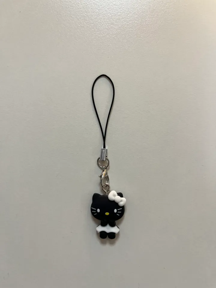 [1+1 할인] 🖤🤍블랙 앤 화이트 키티키링 우정템 커플템 콜북 바인더 키링 상세 이미지 3
