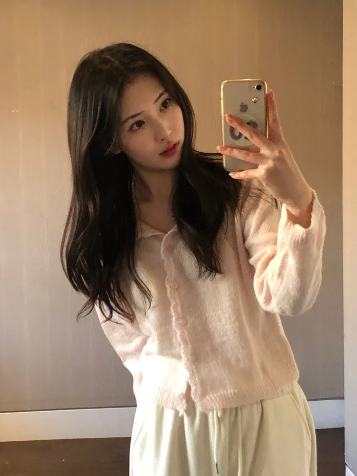 [봄신상/여리핏] 모헤어 러블리 프릴 파스텔 울 가디건 -4colo 상세 이미지 21