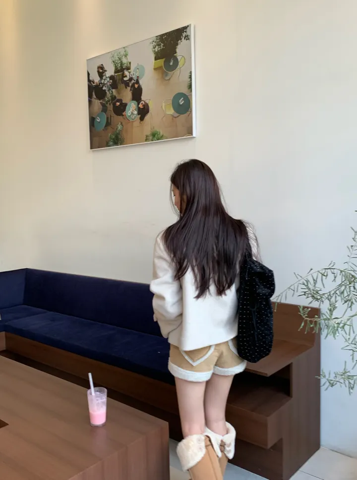 [문의폭주🚛/누빔안감/울함유] 베일리 더블 숏 코트 상세 이미지 26