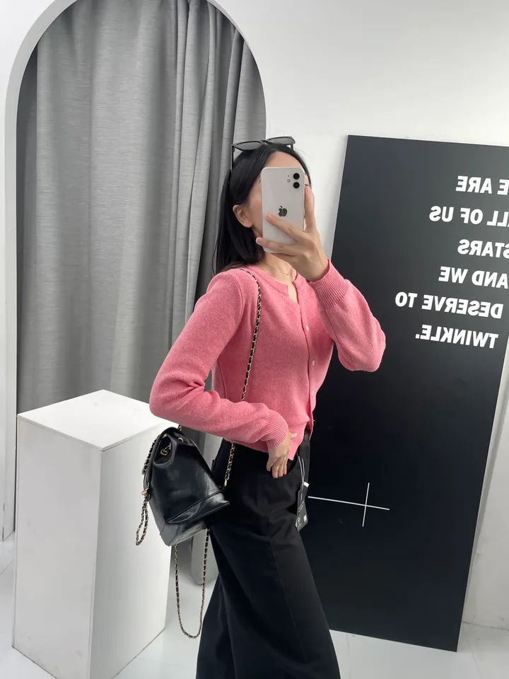 ❤봄컬러추가❤ 13컬러 캐시미어 라운드 트임 니트가디건 상세 이미지 36