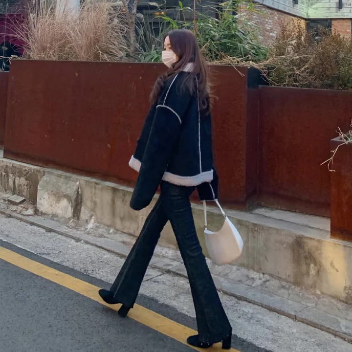 [심쿵핏/털빠짐X] 따뜻 도톰 파스텔 루즈핏 앙고라 모헤어 크롭 브이넥 벌룬 소매 깃털 퍼 니트 가디건 상세 이미지 68