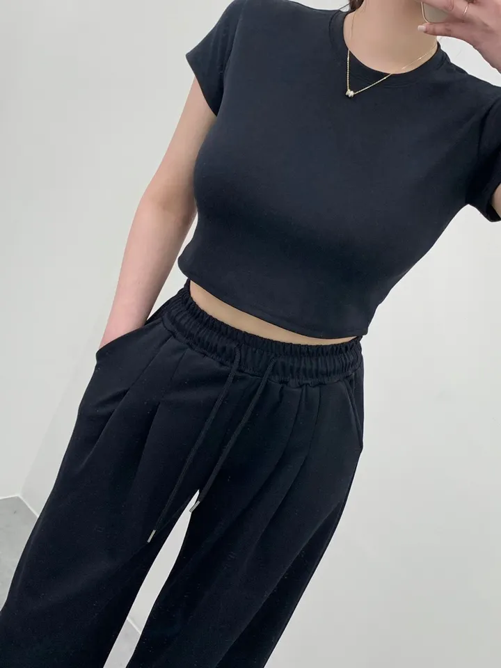 ✨몸매보정/말라핏,+5cm 롱다리만들어주는 찰랑원단 팬츠핏,/고퀄리티원단 세트가격, 무조건쟁여템 후회 절대없는 교복템 ⭐️/진짜 요건 ✔️무조건하세요![쫀득+탄탄 츄이셋업] 상세 이미지 11