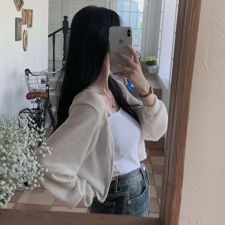 [햇빛차단☀️/블랙 당일출고!] 자체제작 #크치Made 순애 린넨 세미 크롭 볼레로 여름가디건 - cd (장마룩,워터밤,흠뻑쇼 필수템) 상세 이미지 101