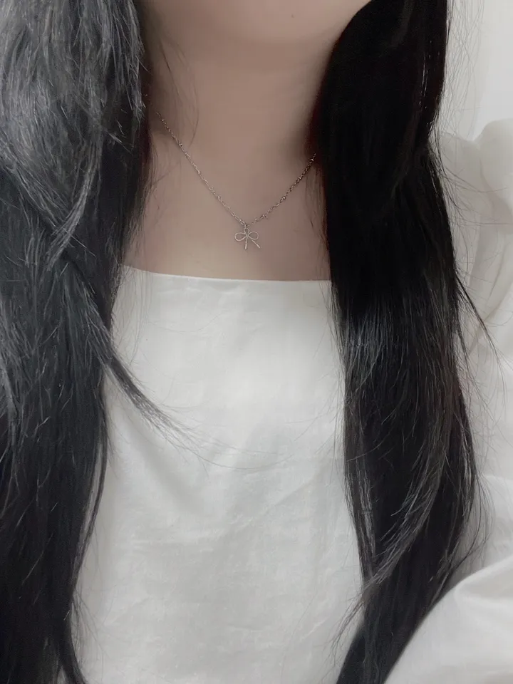 미니 리본 목걸이 (3size) 상세 이미지 10