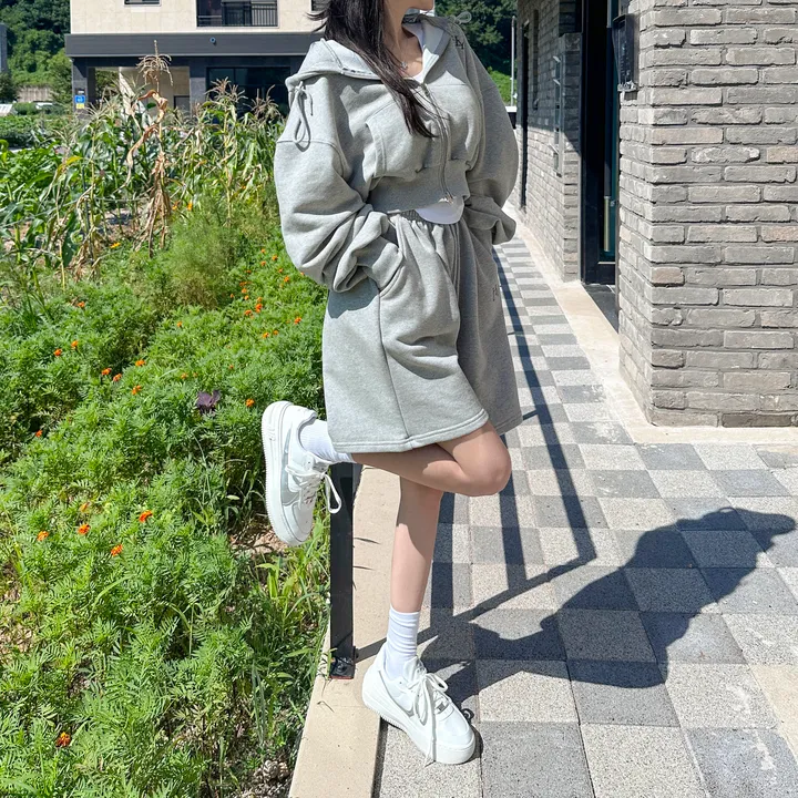 [브랜드퀄/허리잘-록] made 알론 아방핏 투웨이 후드집업 봄후드집업 봄트레이닝 봄자켓 상세 이미지 13