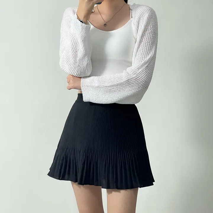 [여리핏/지금부터 쭉~] 엘르 볼레로 가디건 크롭가디건 여름가디건 상세 이미지 22