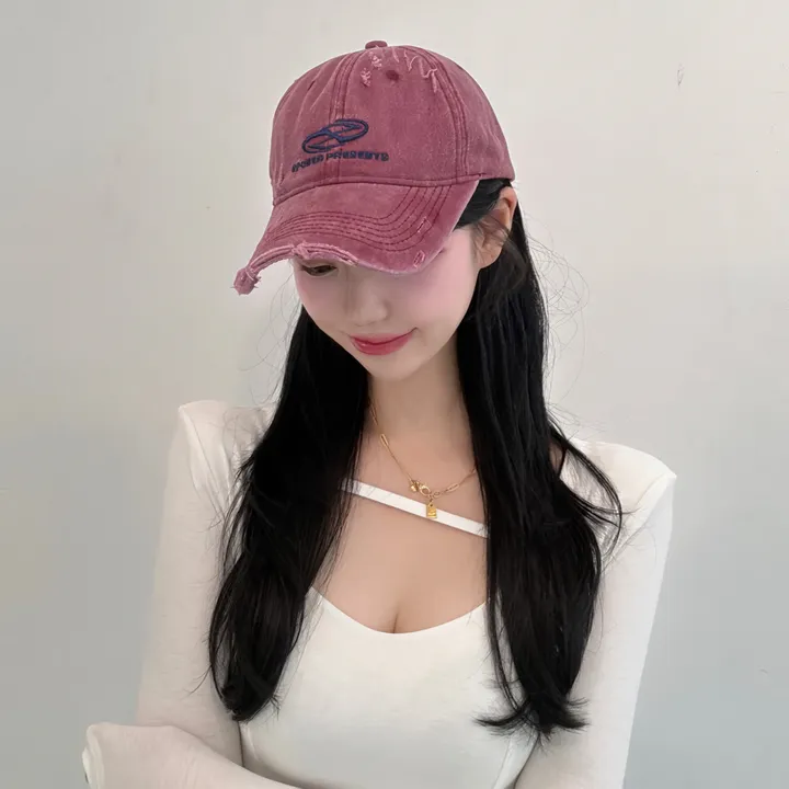 [🧢+팔찌+안경+캡가드증정❤/묶음할인✨] 캐피튜드 빈티지 리퍼 이파워 프리젠츠 볼캡 - 연예인핏 데일리 남녀공용 소두핏 레트로 소두핏 대두커버 연예인 아이돌 사계절 커플 모자 상세 이미지 144