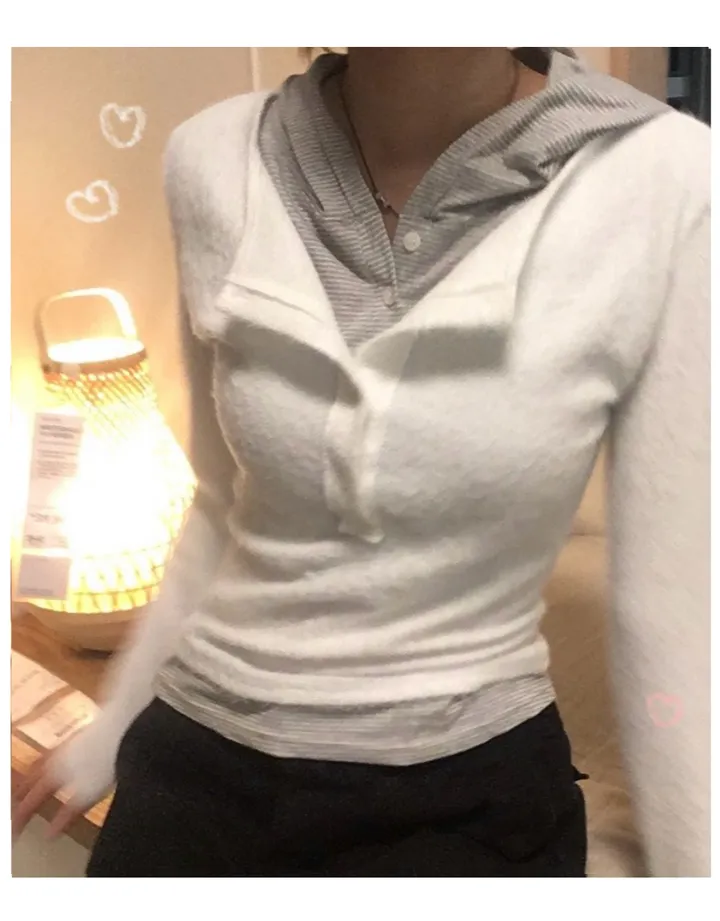 [몸매 보정핏 ⭐] 소피 앙고라 - hoodie 상세 이미지 17