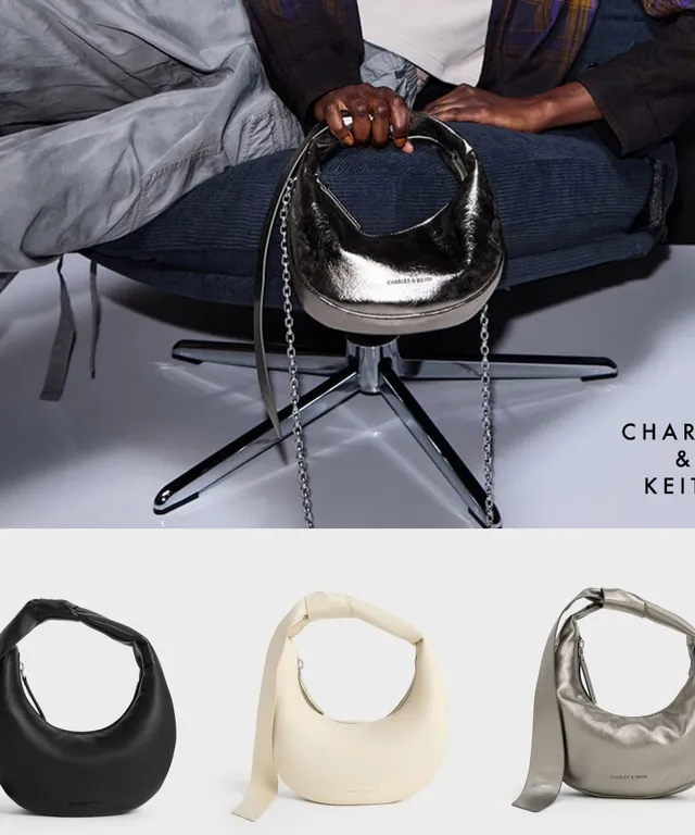 찰스앤키스 가방 마이크로 토니 노트 크레센트 호보백 CK2-40671716