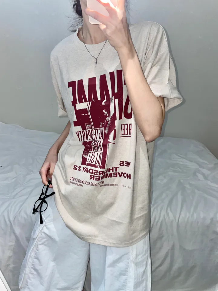 [unisex] 쉐임 스트릿 반팔티 (3color) 상세 이미지 13