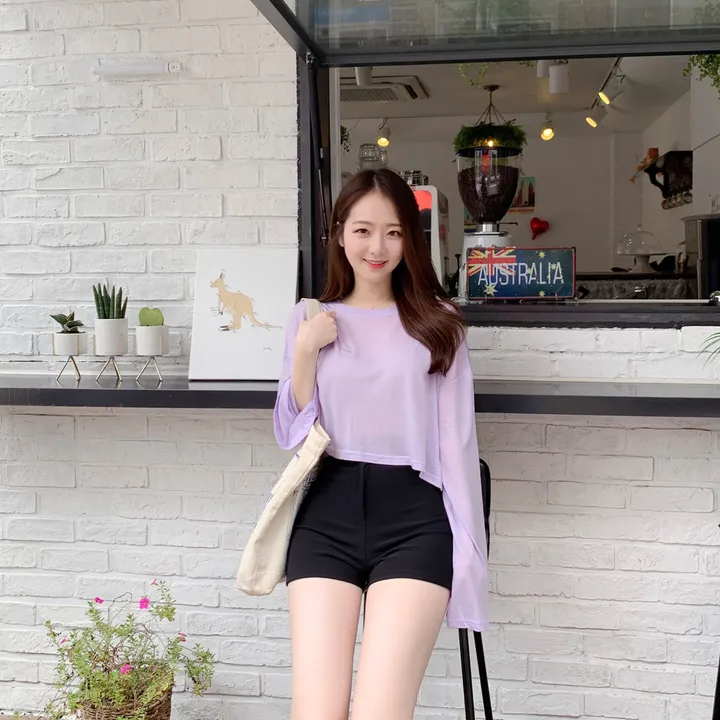 [허리쏘옥/착붙핏] 애플 뒷포켓 스판 하이웨스트 반바지 상세 이미지 16