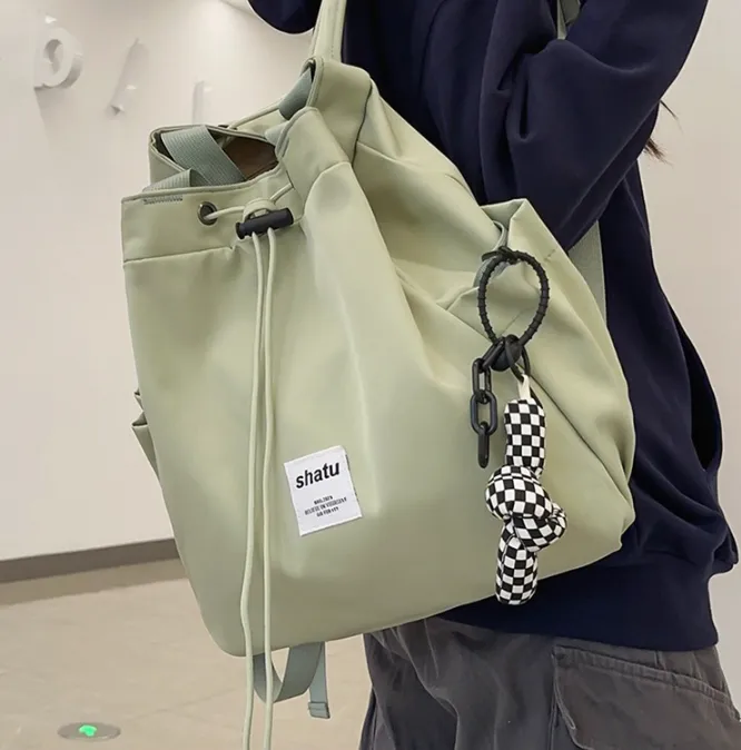 (4컬러/보부상가방)아이패드백팩 나일론 가벼운가방 투웨이백 상세 이미지 8