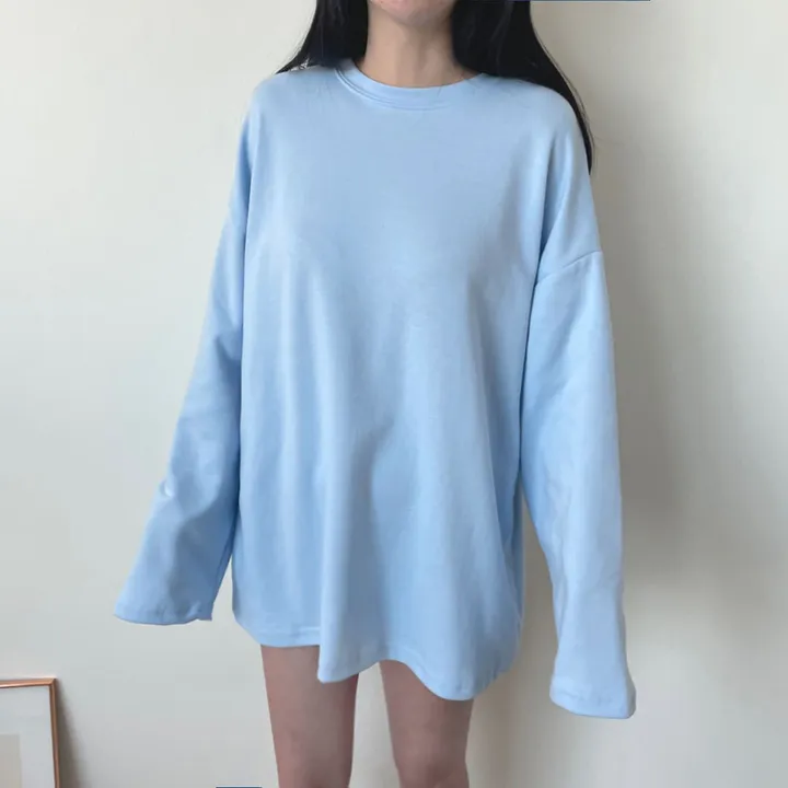 [남녀공용/20color] 빅사이즈 박스티 오버핏 레이어드티 무지티 상세 이미지 25