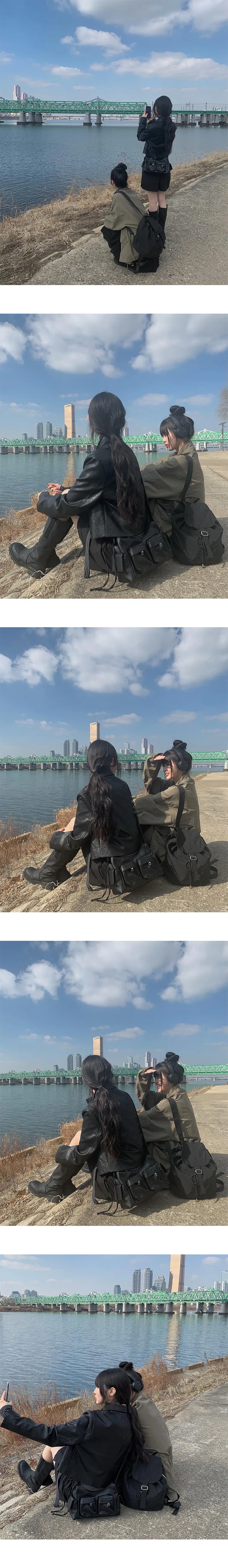 라콘 버클 미니 백팩 상세 이미지 6