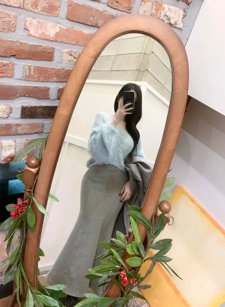 [울90%💛여성스러움극대화] 고퀄리티 핸드메이드 벨티드 울코트 롱코트 상세 이미지 46