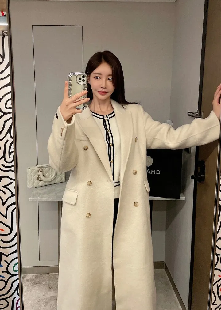 🚀아이오늘출발 [2025재진행/주문폭주] 온앤업 더블 벨트 캐시미어 앙고라 핸드메이드 롱 코트 상세 이미지 62