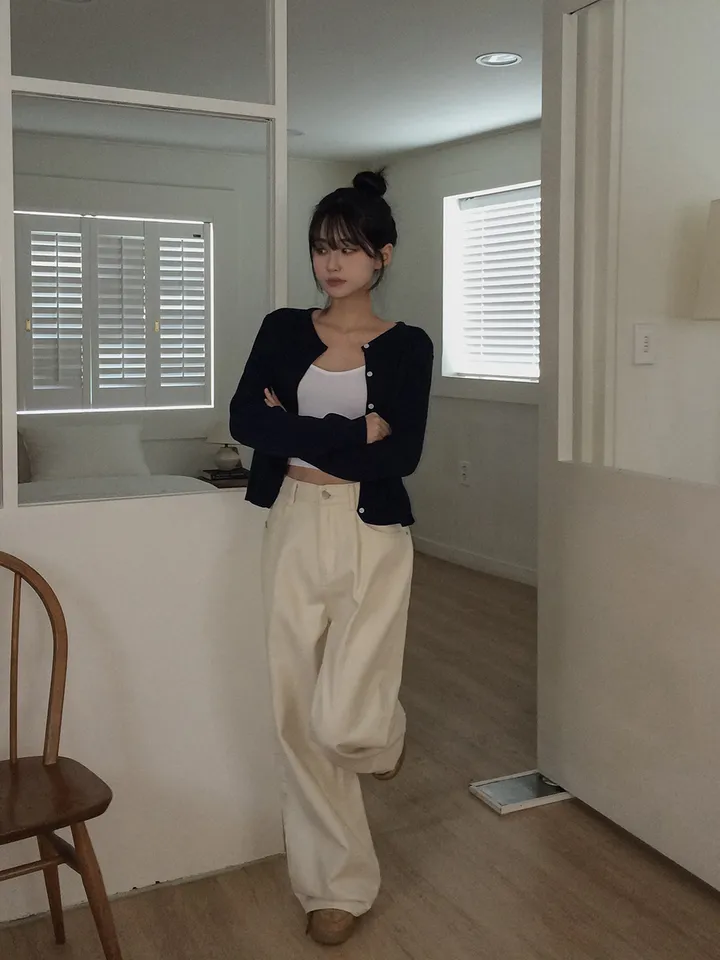 +영상[핏강추🤎] 틴츠 핀턱 코튼 와이드핏 롱 팬츠 3colors 상세 이미지 9