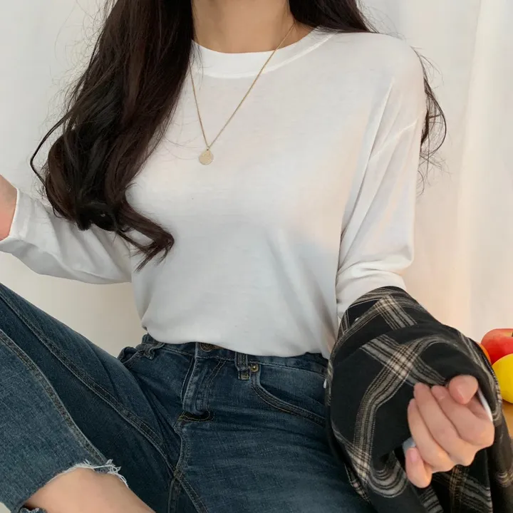 해질걱정 절대없는 베이글 긴팔티셔츠 5col 상세 이미지 10