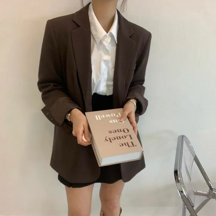누적판매3000장! [4col] 데일리핏 핏예쁜 루즈핏 버튼 자켓 상세 이미지 20