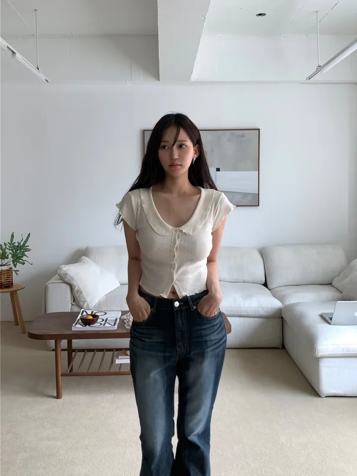 민소매 모델 착용 이미지-S1L42