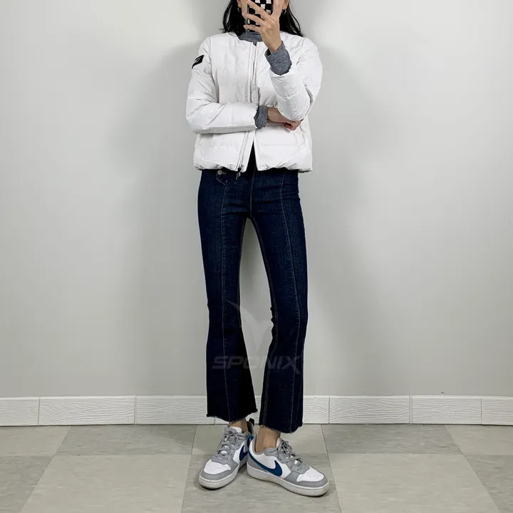 💗2024 신상 할인💗 내셔널지오그래픽 경량 패딩 헤론 여성 겨울 구스 다운 점퍼 사무실 실내 자켓 상세 이미지 17