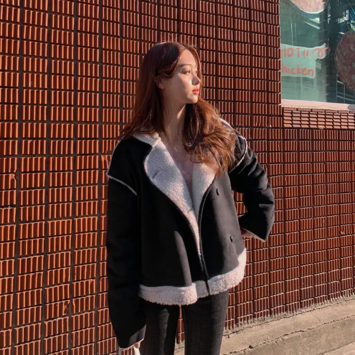 [심쿵핏/털빠짐X] 따뜻 도톰 파스텔 루즈핏 앙고라 모헤어 크롭 브이넥 벌룬 소매 깃털 퍼 니트 가디건 상세 이미지 28