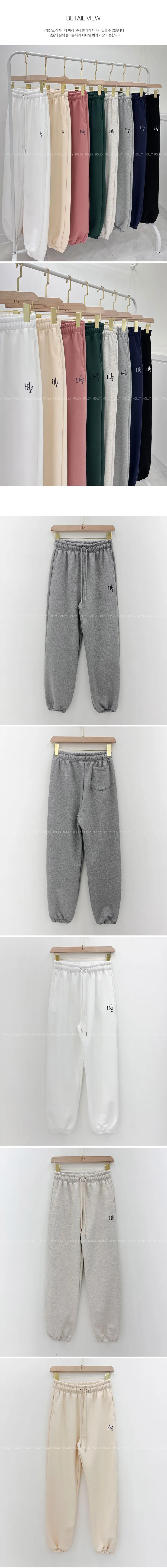 [8color/MADE] 하이퀄리티 웨하스 탄탄 와이드 조거팬츠 봄트레이닝 상세 이미지 221