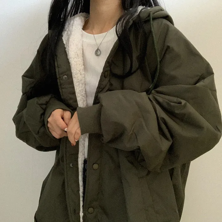 [ 겨울까지 ] 안감 양털 왕따뜻 야상 점퍼 상세 이미지 62