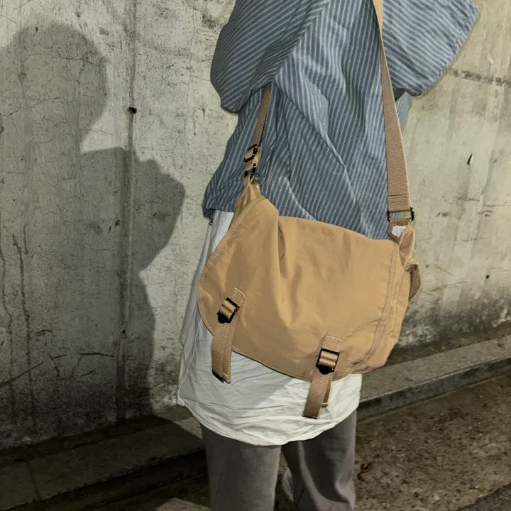 vintage salmon messenger bag 아메카지 빈티지 메신저백 (4col) 상세 이미지 10