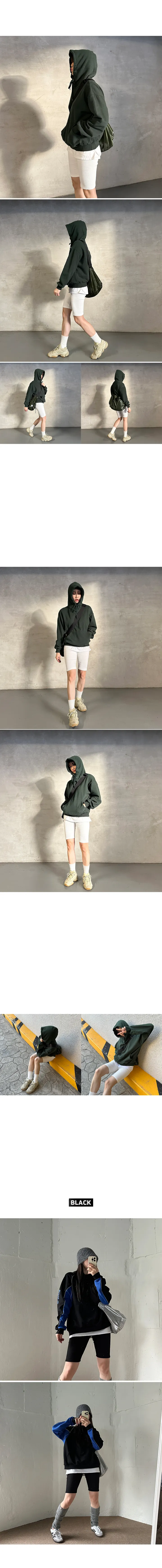 [🧡빅사이즈/M/XL] 유피 골지 스판 바이커팬츠, 5부 반바지 레깅스, 필라테스 요가 운동복 상세 이미지 5