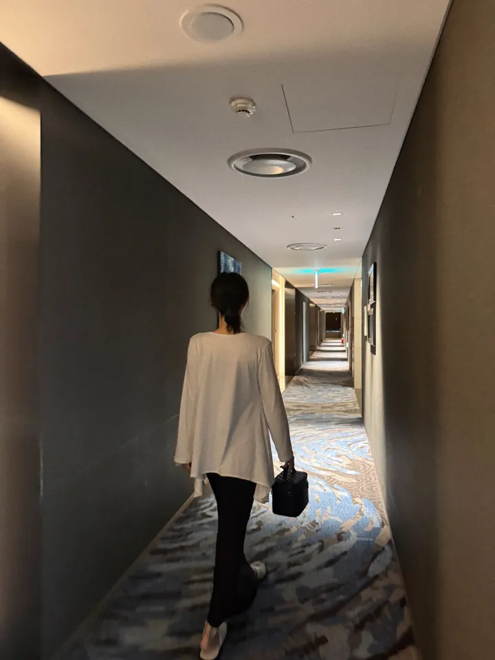 [자체제작]촉촉 셔링 나시 가디건 세트 상세 이미지 19